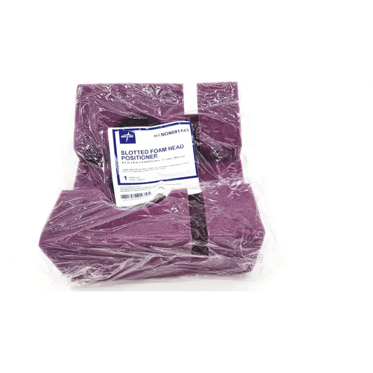 Medline Single Use Slotted Foam Head Positioner Ref:NON081143