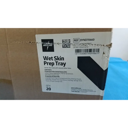 Medline Wet Skin Prep Tray - DYND70660