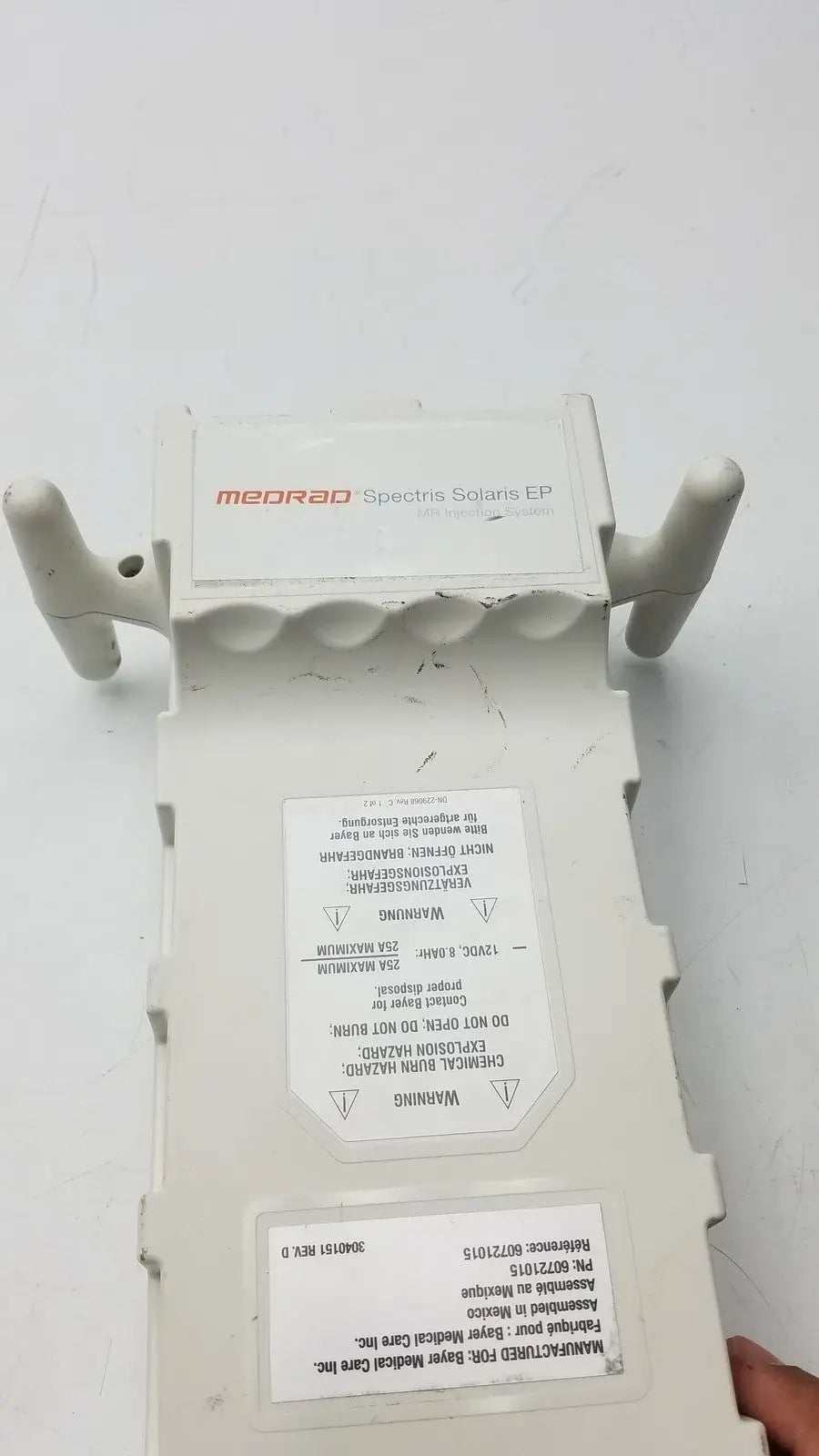 Medrad Spectris Solaris EP MR Injection System Battery Ref 60721015