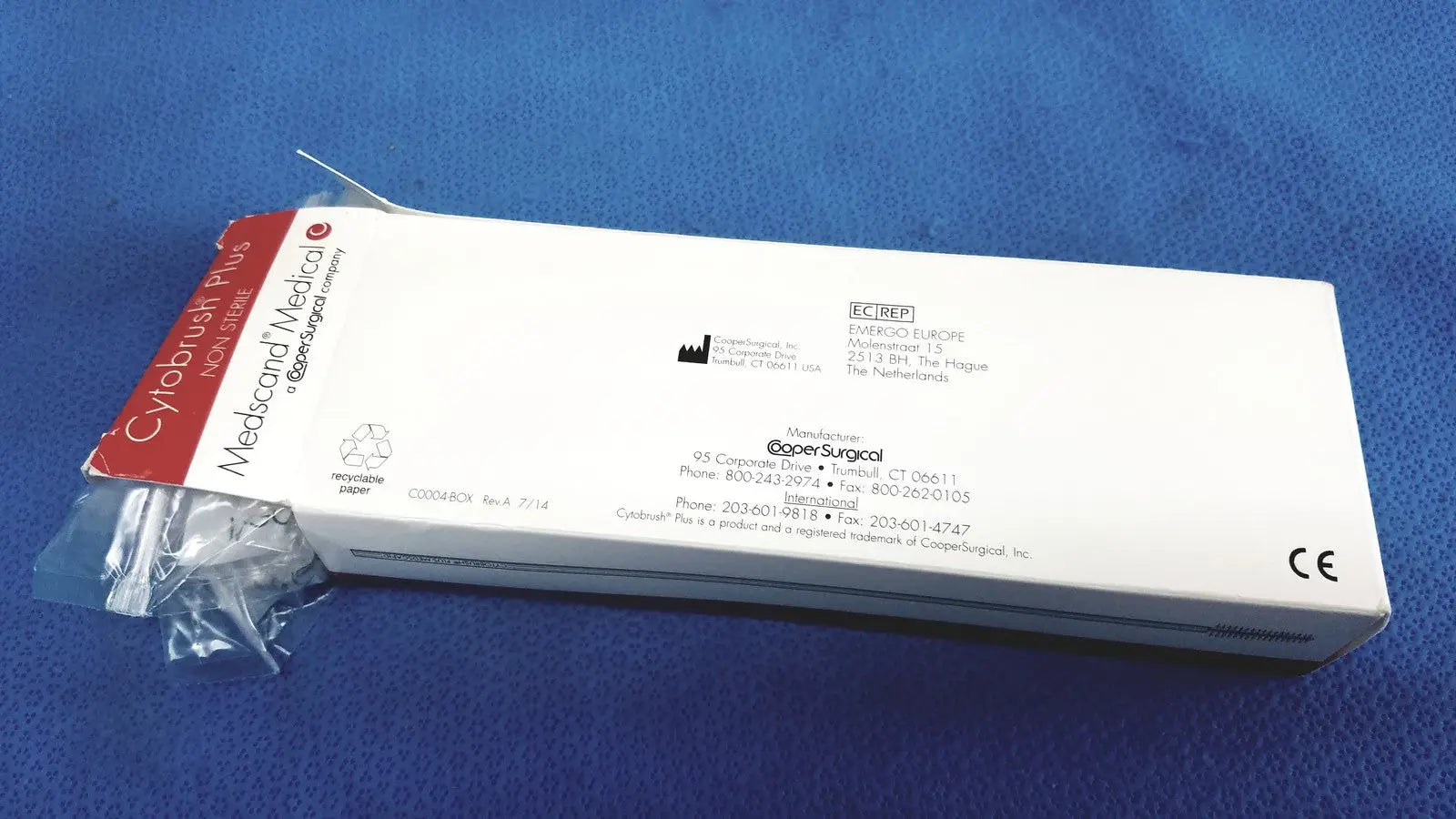 MEDSCAND MEDICAL CYTOBRUSH Plus Cell Collector REF# C0004 10 X - Cytology Brush