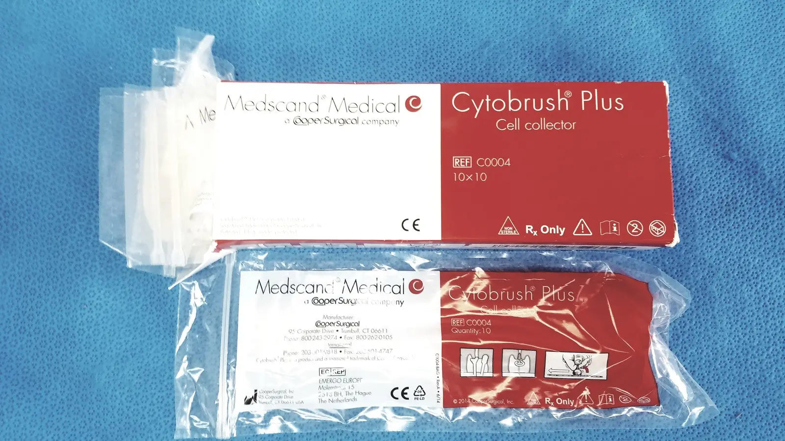 MEDSCAND MEDICAL CYTOBRUSH Plus Cell Collector REF# C0004 10 X - Cytology Brush