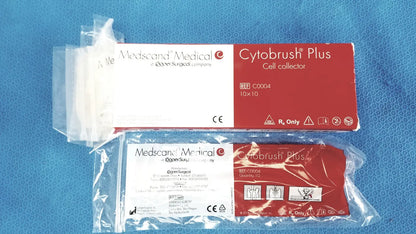 MEDSCAND MEDICAL CYTOBRUSH Plus Cell Collector REF# C0004 10 X - Cytology Brush