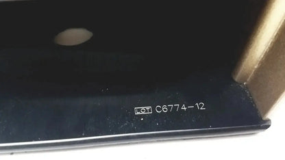 Black plastic box edge with white printed lot number lot c6774-12 for midas rex legend gold pneumatic device