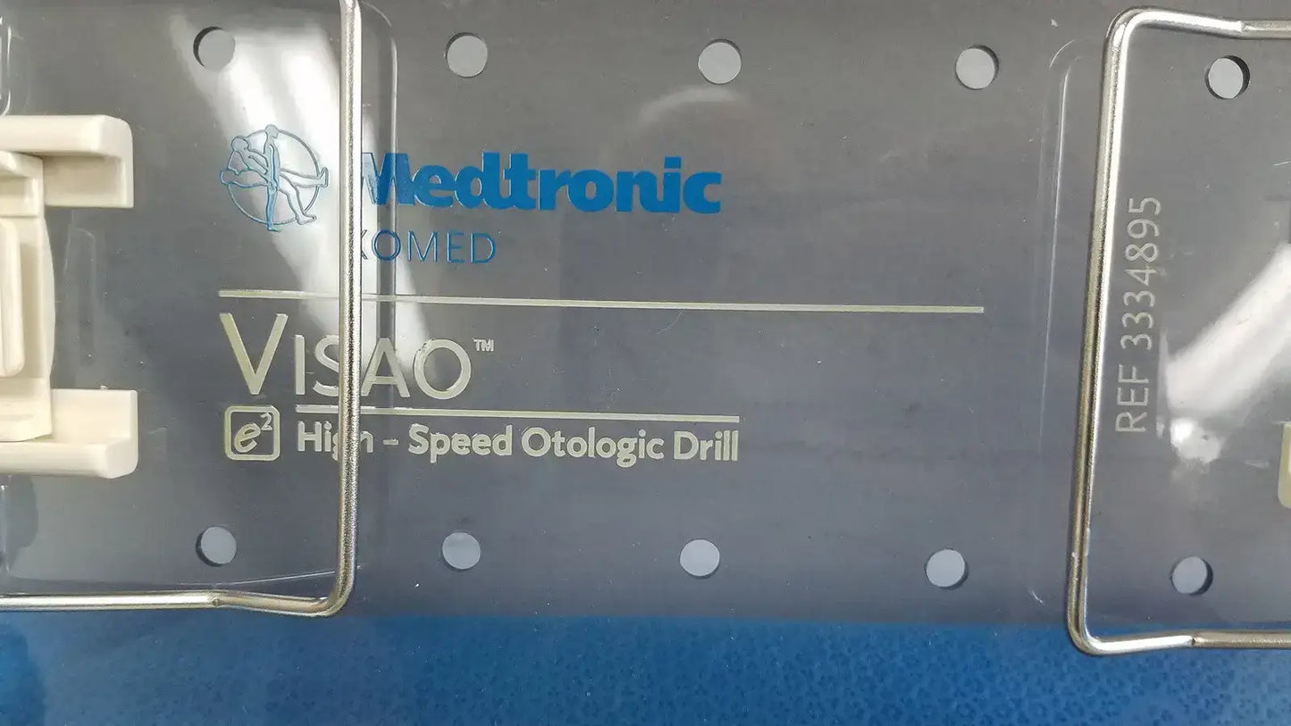 Medtronic XOMED VISAO High-Speed Otologic ENT Drill System Kit 33-34800 w/ Guard