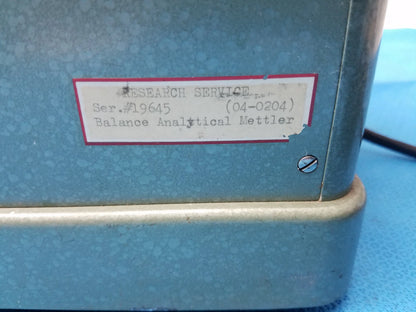 Mettler B5 Analytical Balance 200Grams