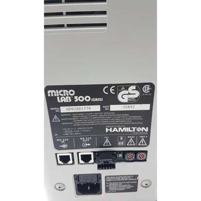 Microlab 500 Series 35892 Dual Syringe Liquid Diluter