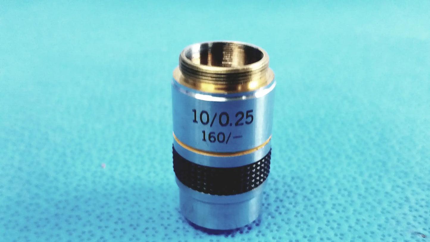 Microscope Objective 10/0.25 - 160 - Lens
