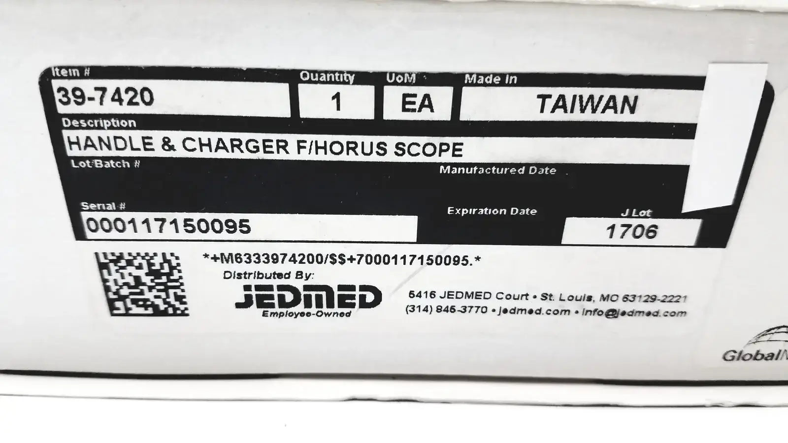 MiiS Jedmed Horus Scope Cam Hand-Held & Charger Item# 39-7420 - Medical Imaging Camera