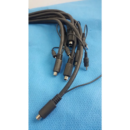 Mini DIN 10-Pin Adapter Cable Endoscope Camera Video Lead