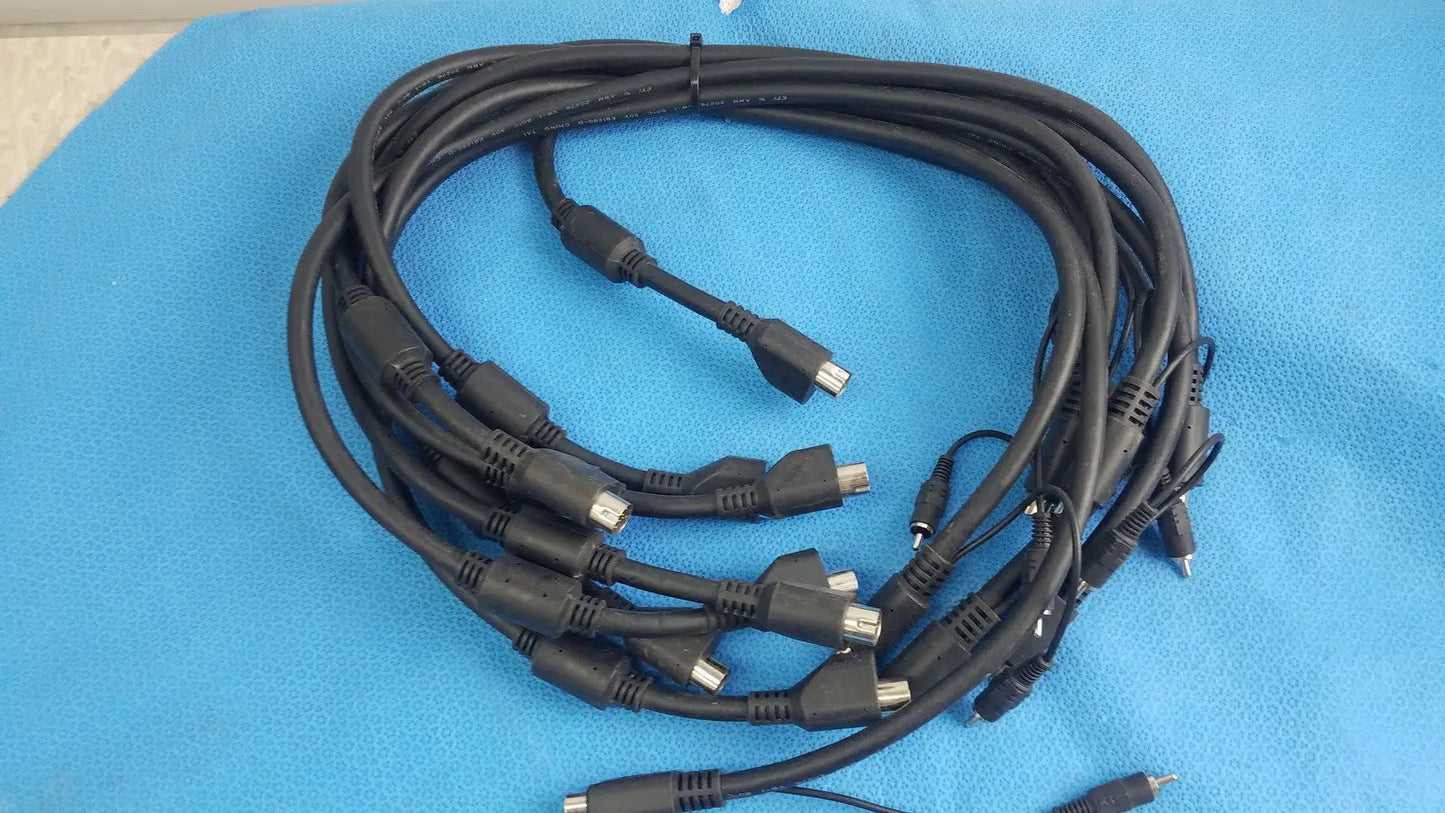 Mini DIN 10-Pin Adapter Cable Endoscope Camera Video Lead