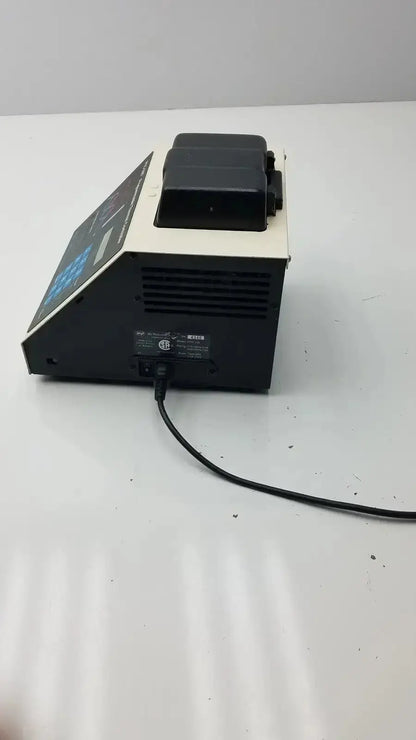 Mj research ptc-100 programmable thermal controller featuring black and beige receipt printer with digital display panel