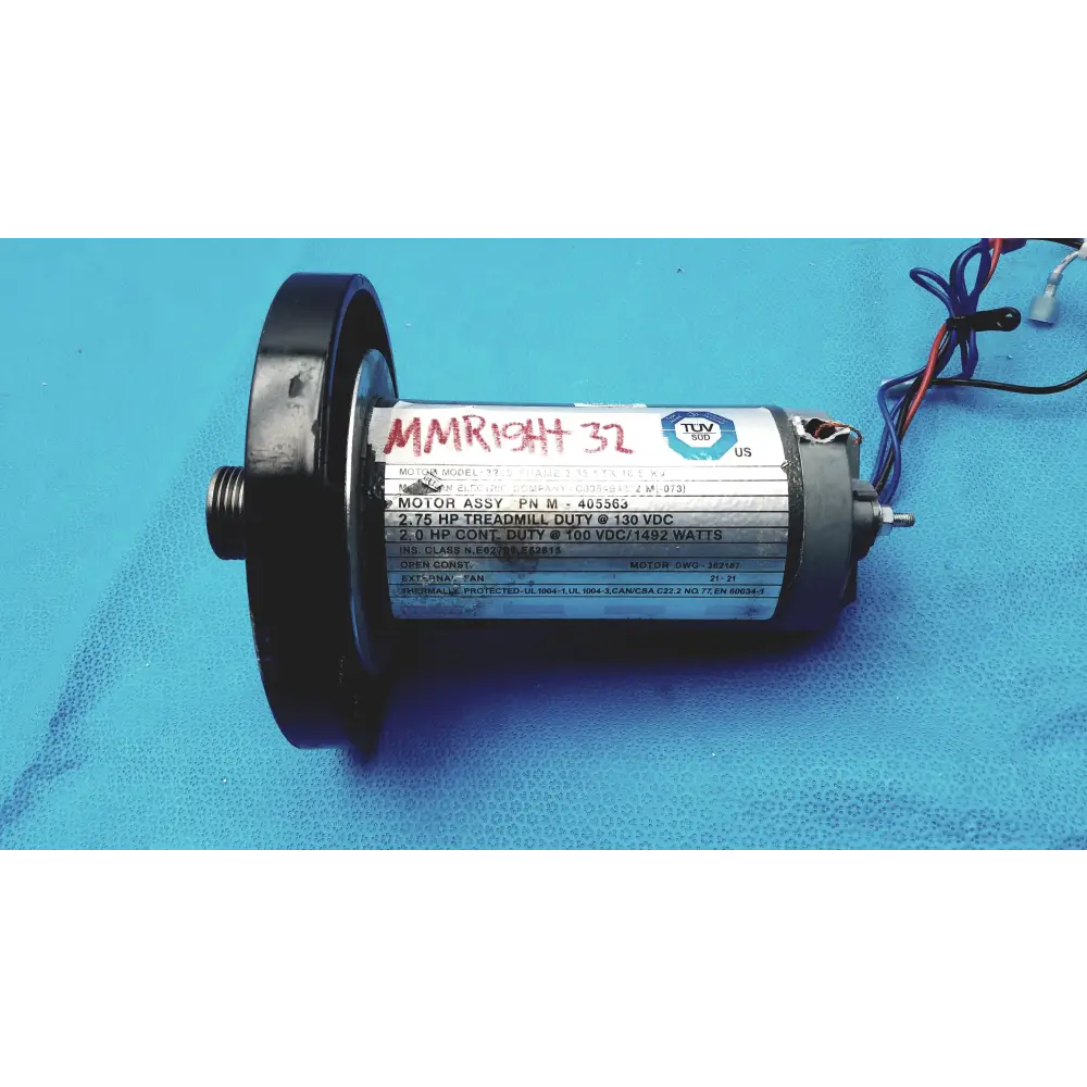 MMR MOTOR Model 3200 Treadmill Motor 2.75 HP 130 VDC | P/N 405563 - DC