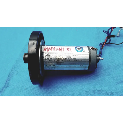 MMR MOTOR Model 3200 Treadmill Motor 2.75 HP 130 VDC | P/N 405563 - DC