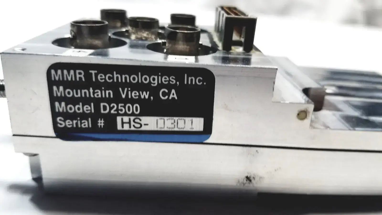 MMR Technologies D2500 Module Serial # HS-0301