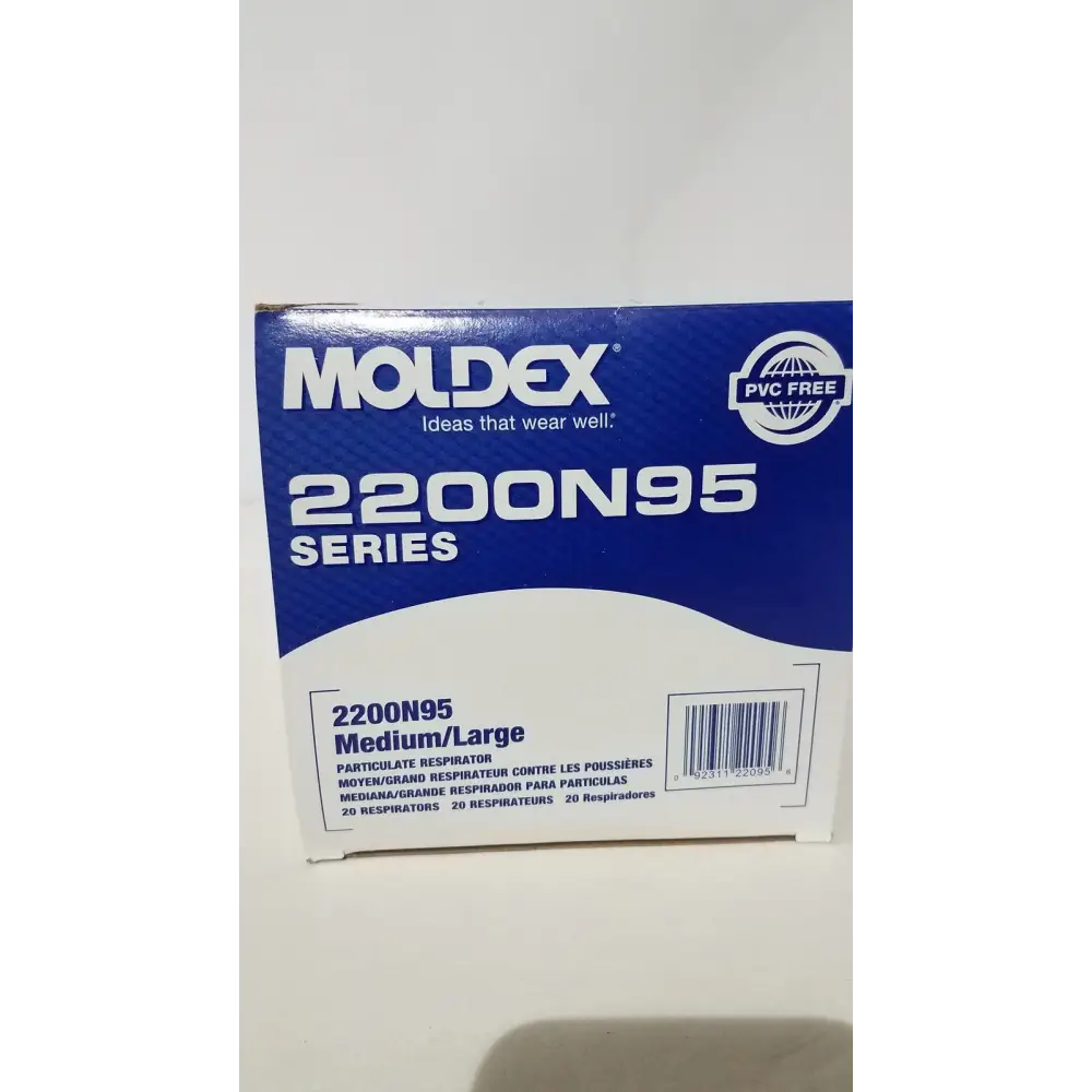 MOLDEX 2200 N95 2-Part Particulate Respirator Medium/Large – Genuine OEM