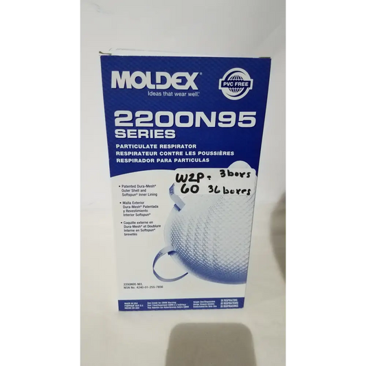 MOLDEX 2200 N95 2-Part Particulate Respirator Medium/Large – Genuine OEM