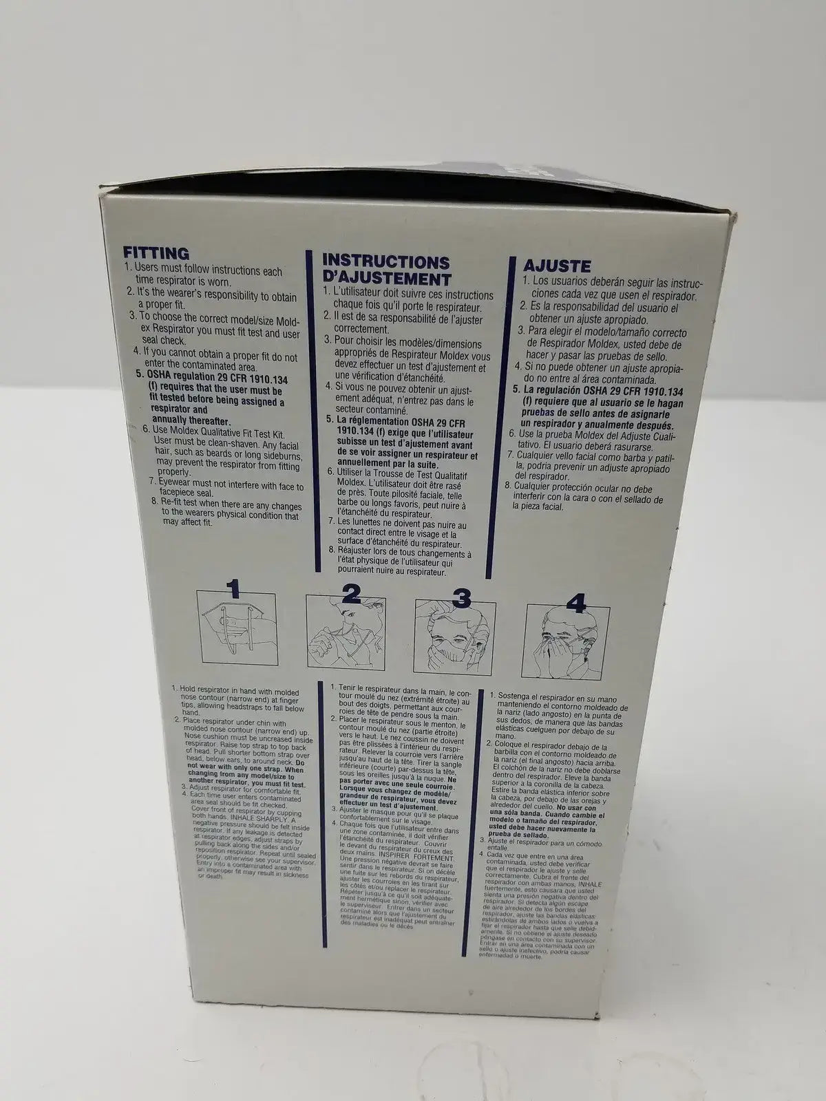 Moldex 2200 N95 Particulate Medium/Large 20 Masks Per Box - Disposable Respirator
