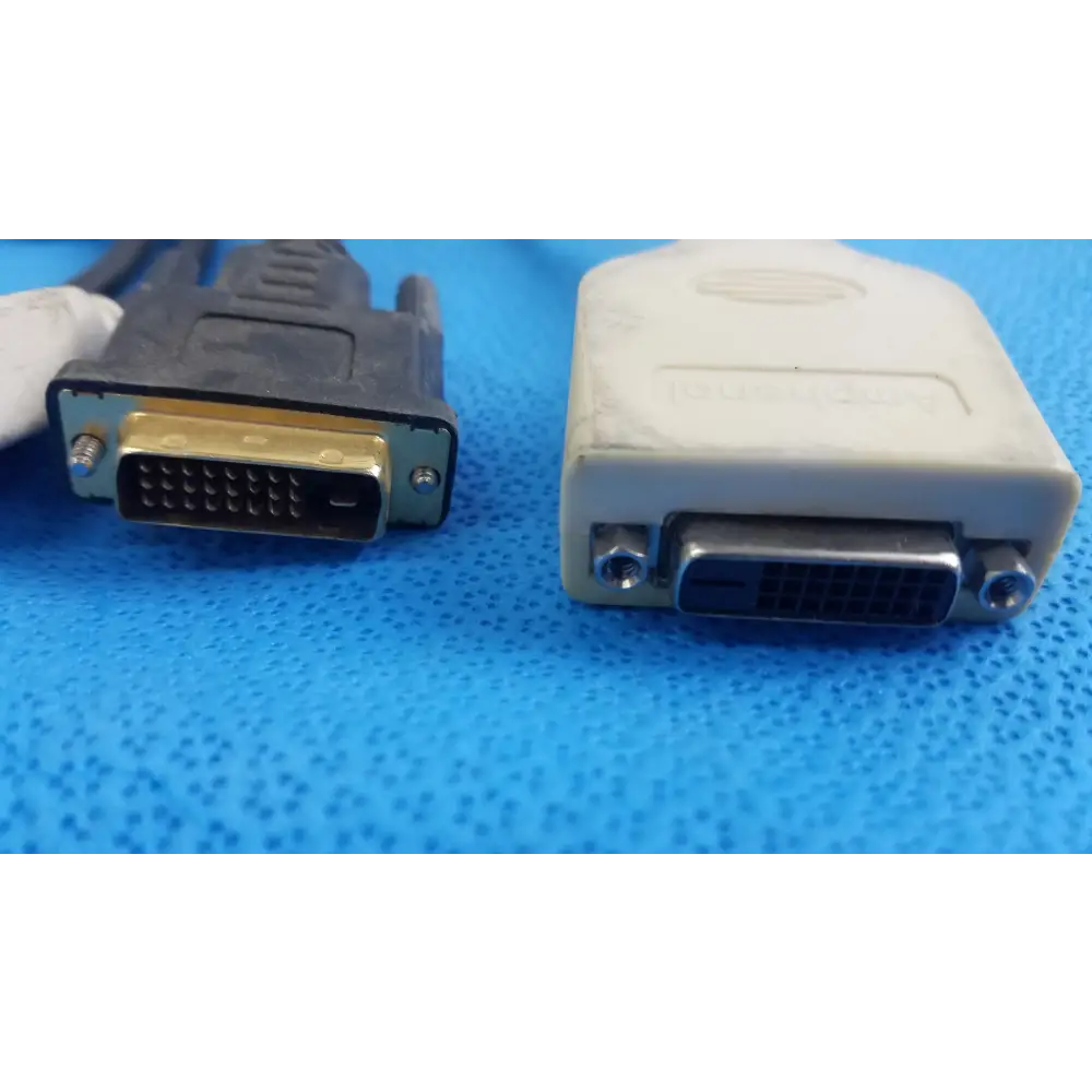 Molex Male to Dual DVI-I Female Y Splitter Video Adapter Cable - Lot of 3