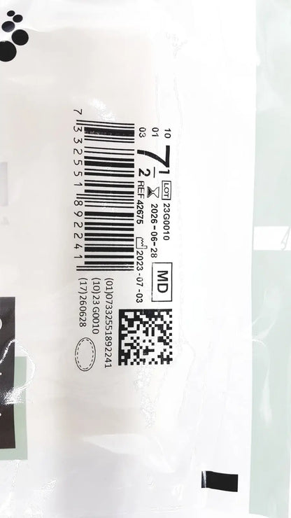 Molnlycke Biogel PI UltraTouch M Ref: 71-ML-42675 Qty 50 Pairs Size 7 1/2 - Surgical Gloves