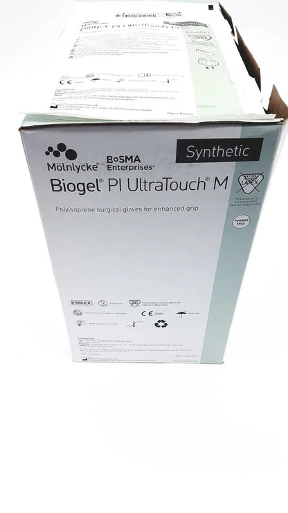 Molnlycke Biogel PI UltraTouch M Ref: 71-ML-42675 Qty 50 Pairs Size 7 1/2 - Surgical Gloves