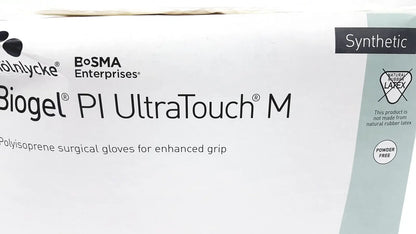 Molnlycke Biogel PI UltraTouch M Ref: 71-ML-42675 Qty 50 Pairs Size 7 1/2 - Surgical Gloves