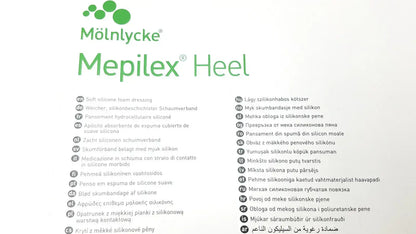 Molnlycke Mepilex 288100 Heel Foam Dressing 1 Box Of 5 Piece