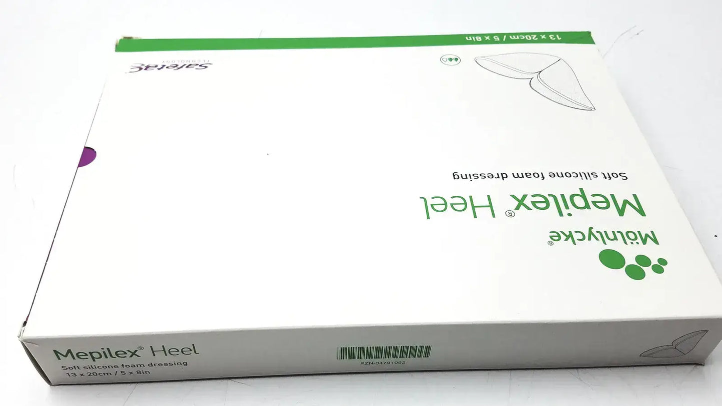 Molnlycke Mepilex 288100 Heel Foam Dressing 1 Box Of 5 Piece