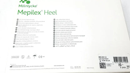 Molnlycke Mepilex 288100 Heel Foam Dressing 1 Box Of 5 Piece