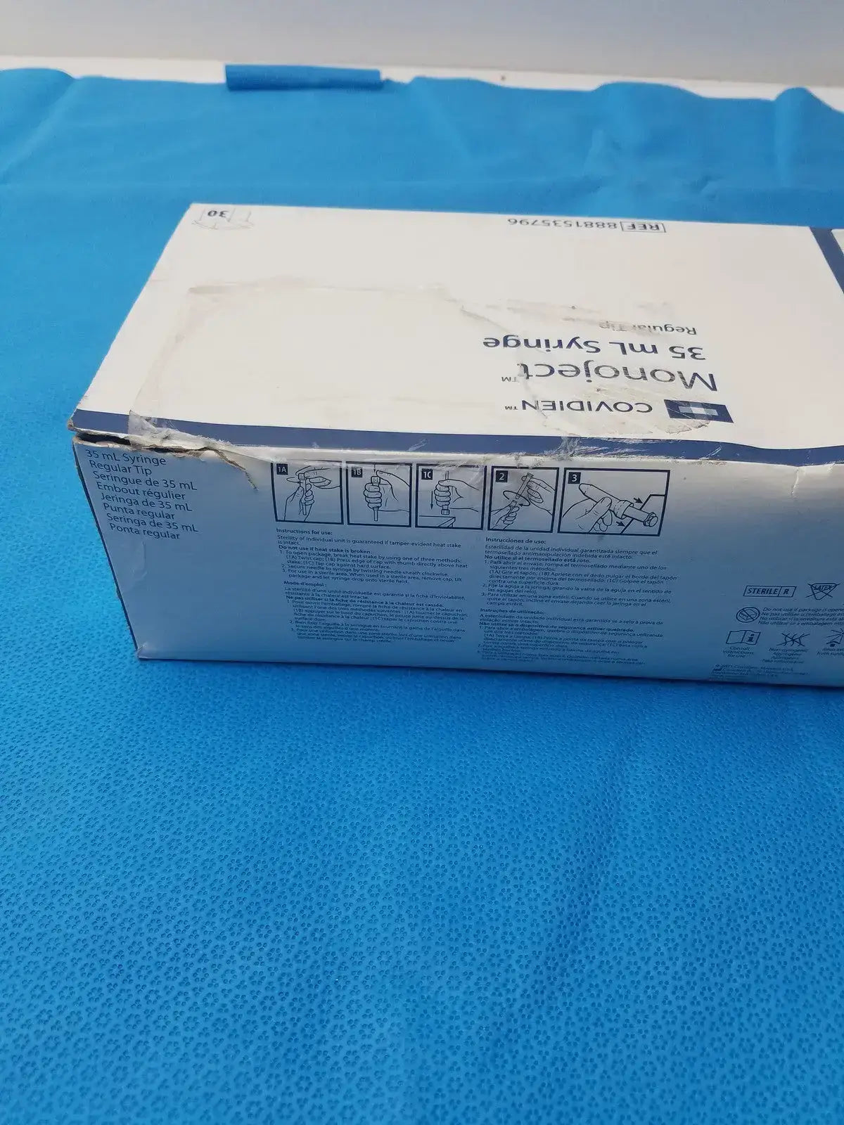 Monoject 35ml Syringe - REF 8881535796 Box of 30
