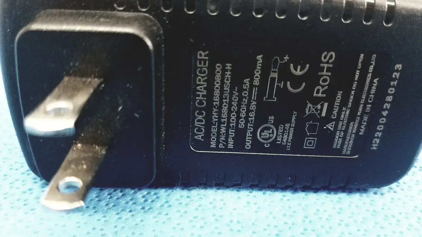 MSA OptimAir TL AC/DC Charger - Model YHY-16800800