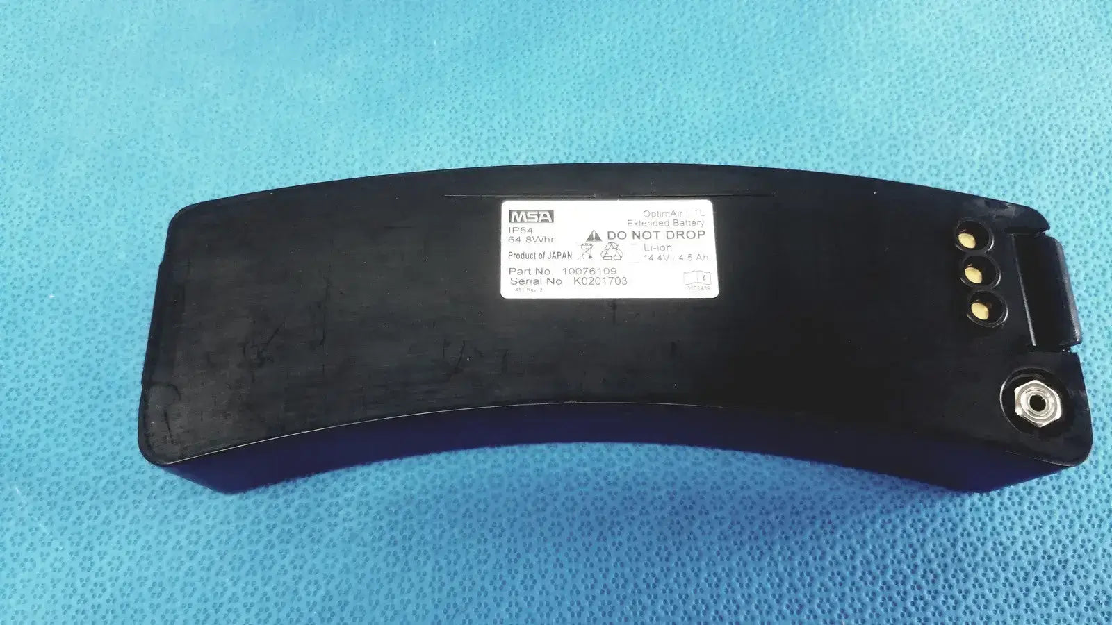 MSA OptimAir TL Blower 10077486 with Battery 10076109 - PAPR Unit