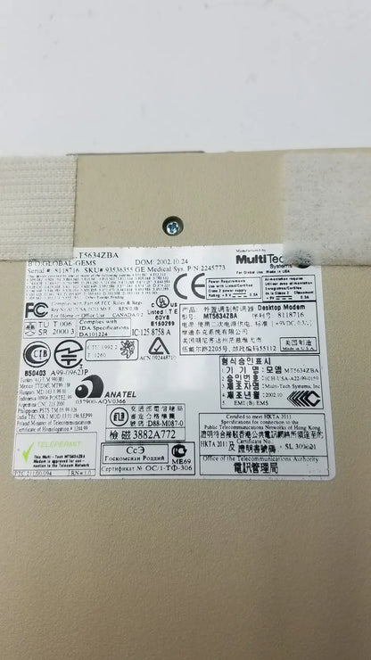 Multi-tech MT5634ZBA Multi-Modem USB Data Fax Modem