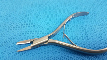Nail Nipper Straight Edge 5’’ – Podiatry Surgical Stainless Steel Tool