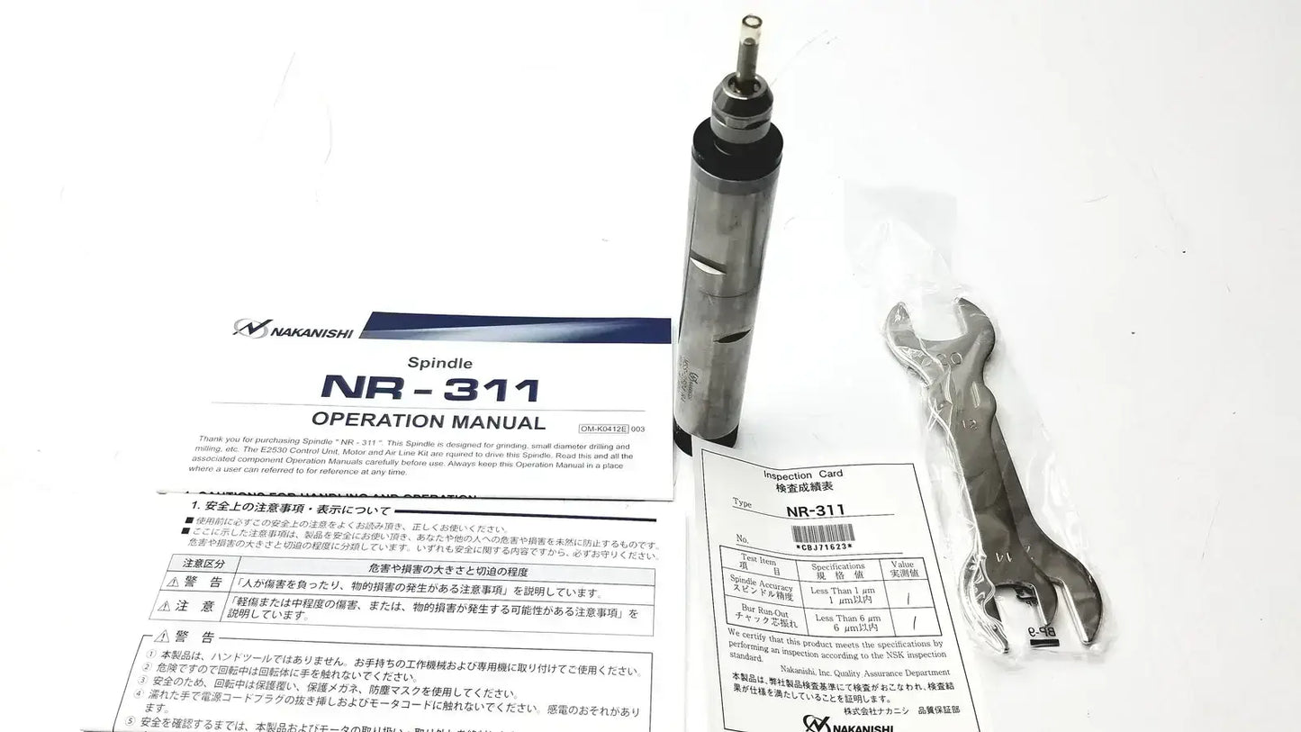 NAKANISHI MSS-2524 RA Air Motor Spindle