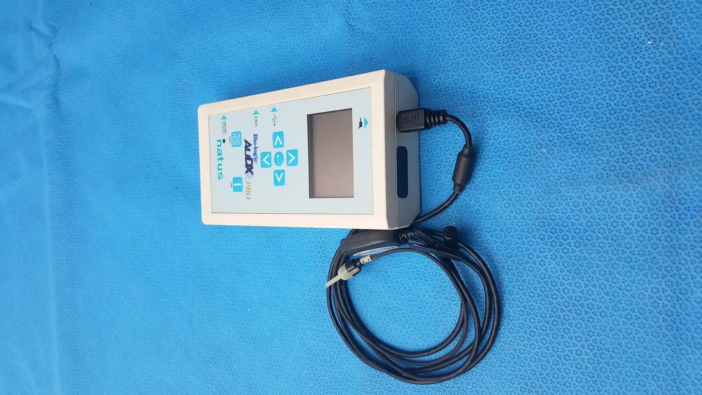 Natus Bio-Logic AuDX Pro Hearing Screening System OAE Tester Device