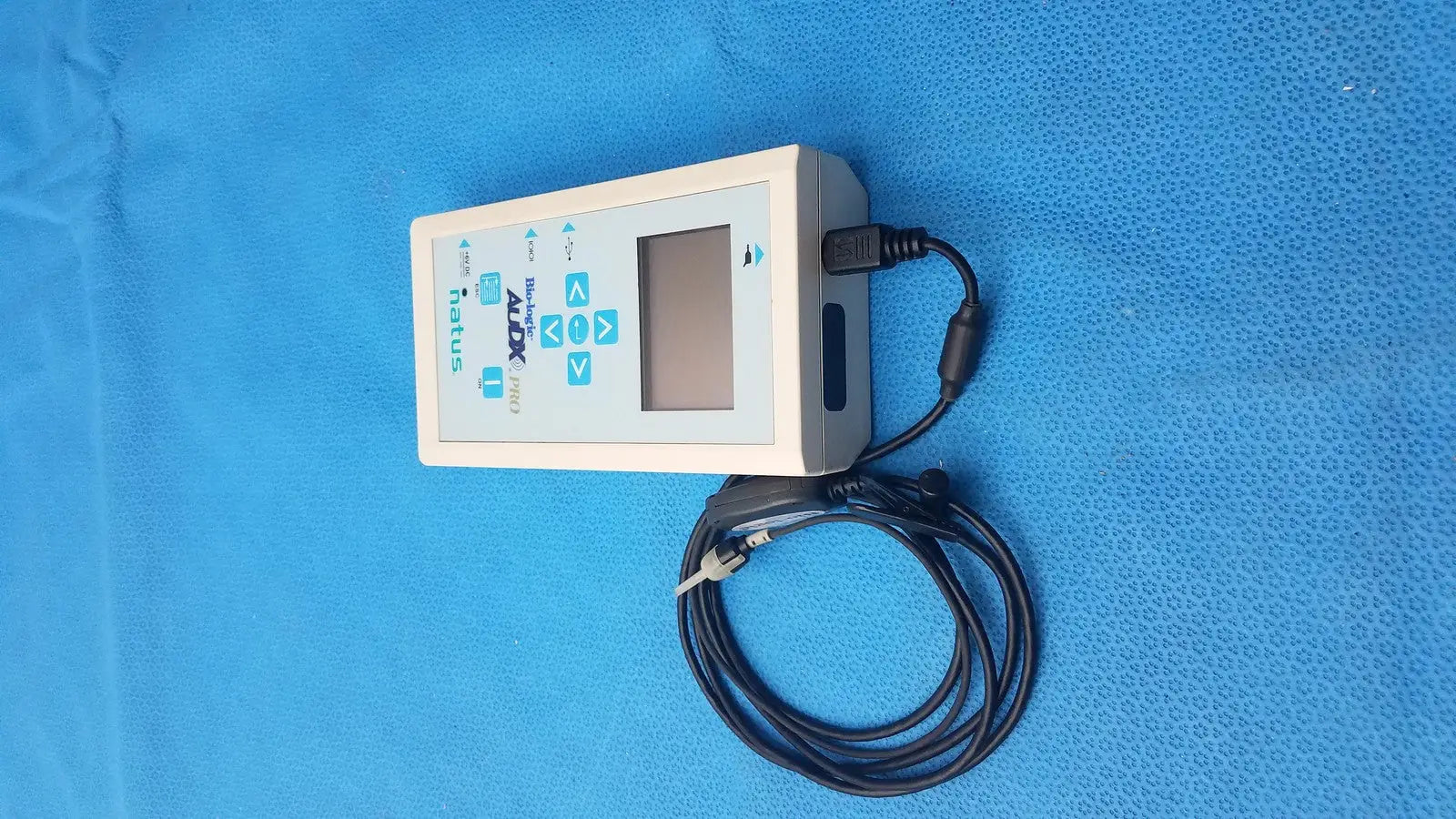Natus Bio-Logic AuDX Pro Hearing Screening System OAE Tester Device