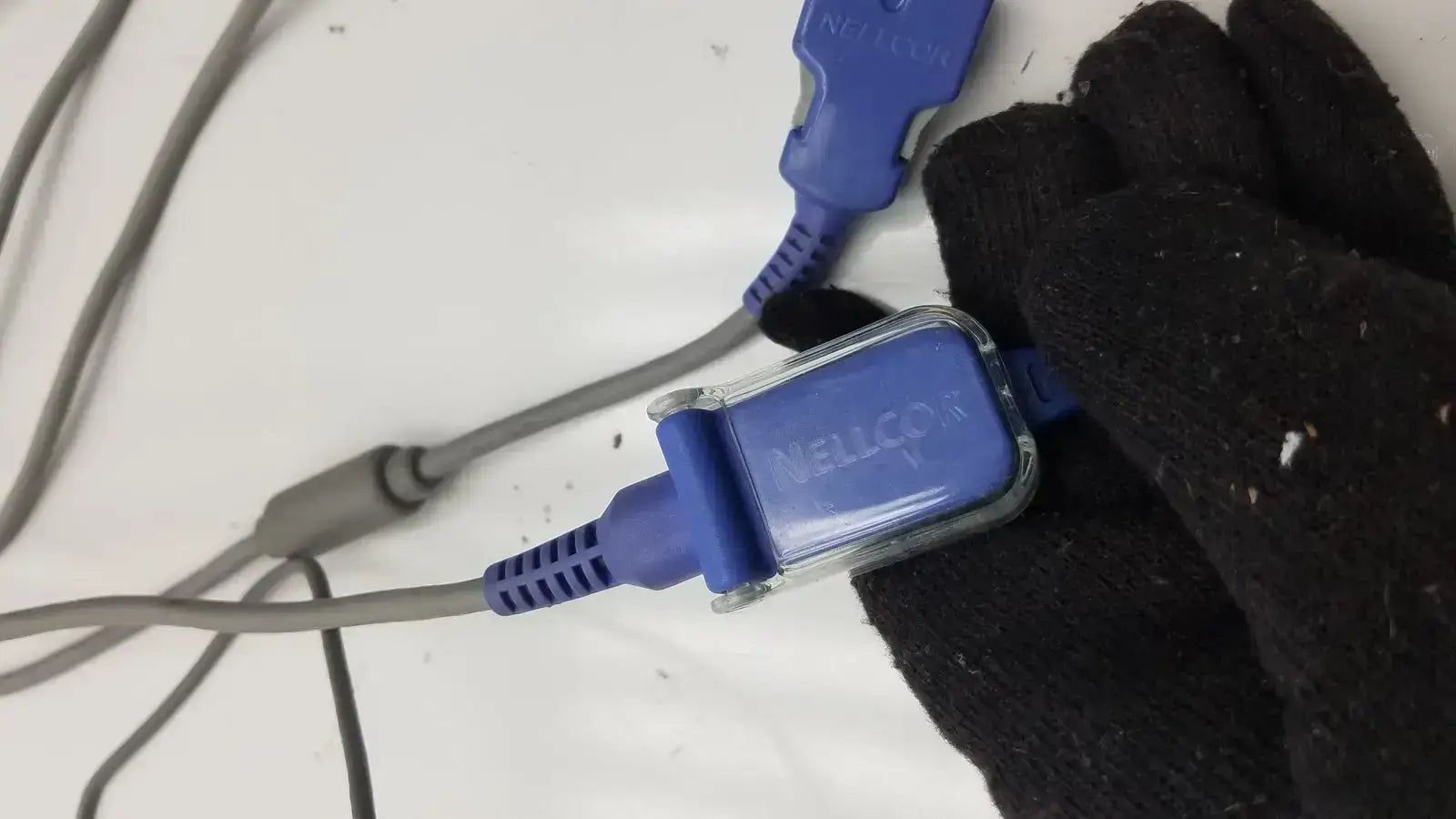 Nellcor DOC-10 Cable SPO2 Extension Adapter With Finger Piece - SpO2