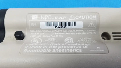 NELLCOR NPB-N-20P Handheld Pulse Oximeter SpO2 Monitoring Portable N-20 P