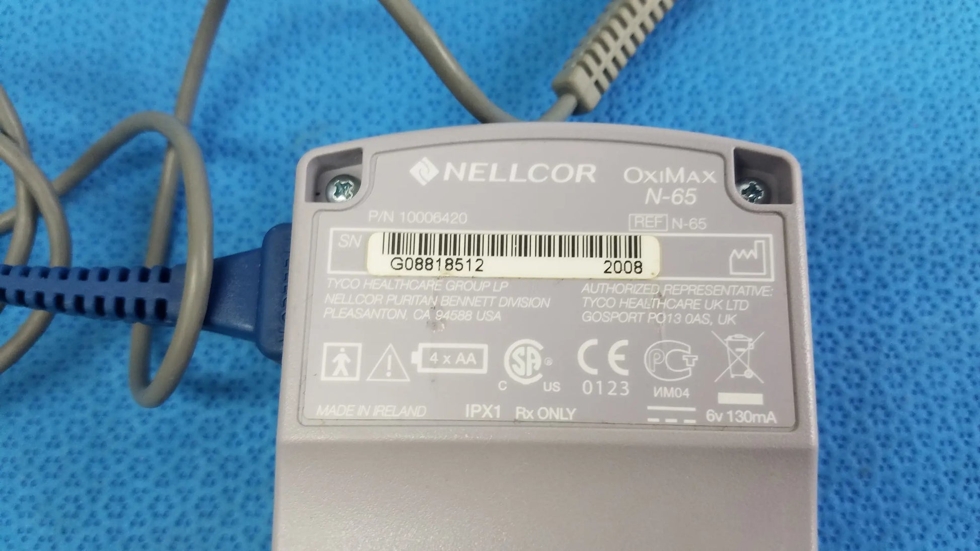 Nellcor Oximax N-65 Pulse Oximeter