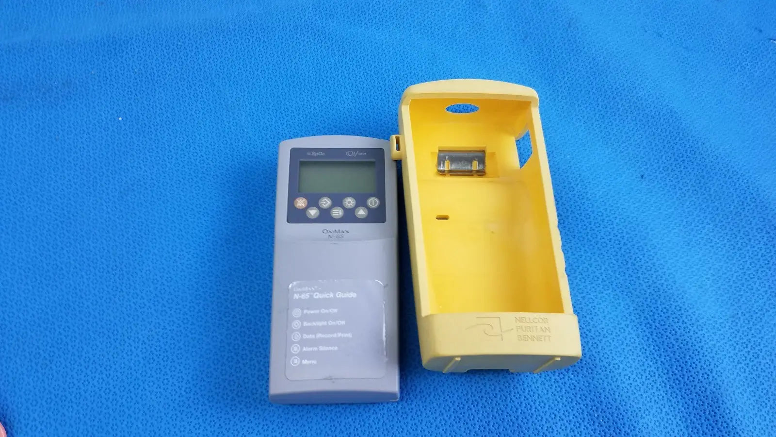 Nellcor OxiMax N-65P Pulse Oximeter Patient Monitor