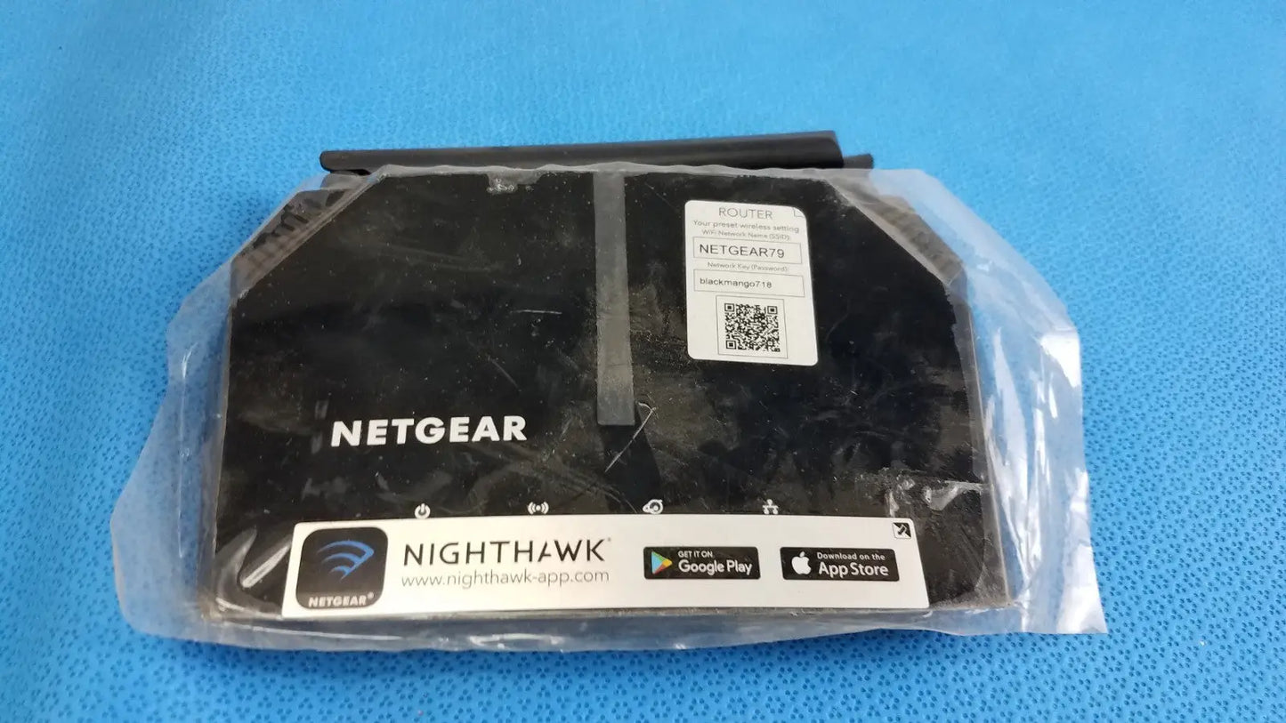 NETGEAR Nighthawk AC1200 Dual Band WiFi Router – Model R6080