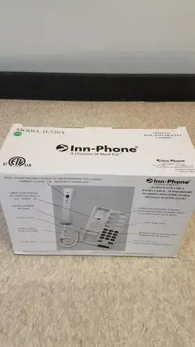 New Inn-Phone D520A W/Volume And Flashing Ring Light Message Waiting - Telephone