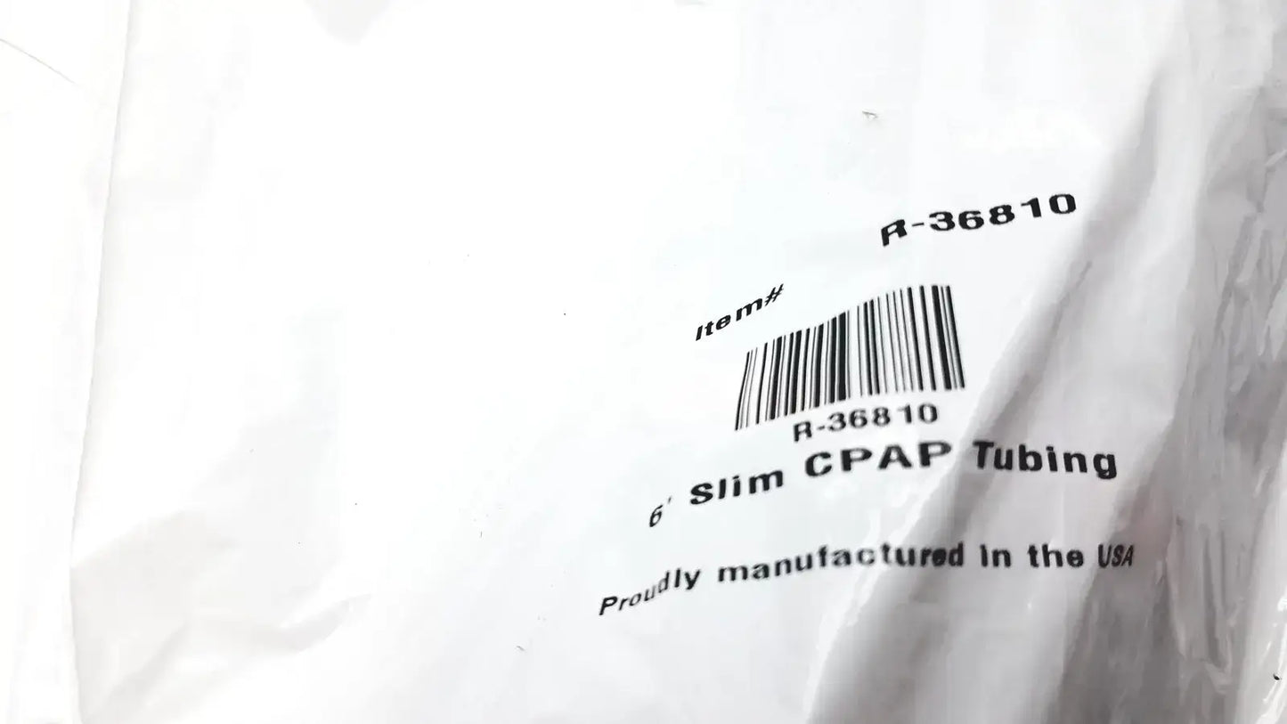 NEW Sealed CPAP Hose 6 FT Grey Standard Tubing R-36810