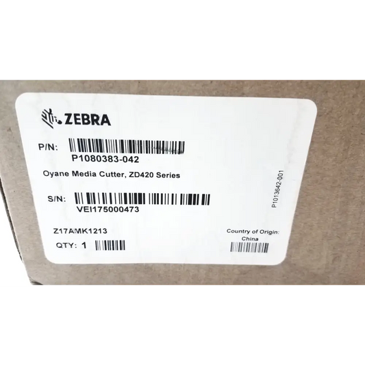 New Zebra P1080383-042 Cutter Option Upgrade Kit ZD420 Direct Thermal Printer - Accessory