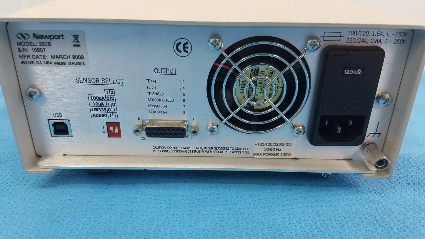 Newport 350B Temprature Controller - Temperature