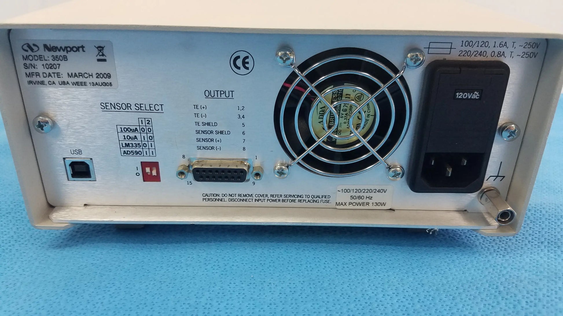 Newport 350B Temprature Controller - Temperature