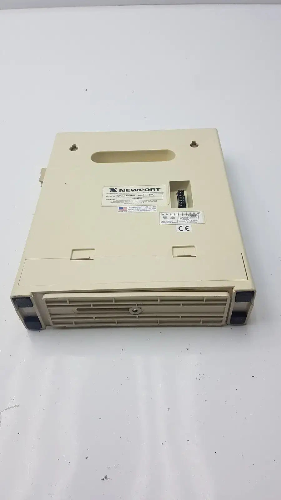 Newport CTXL-TRH-W/N Recorder Circular Chart Superecorder 2 Channel