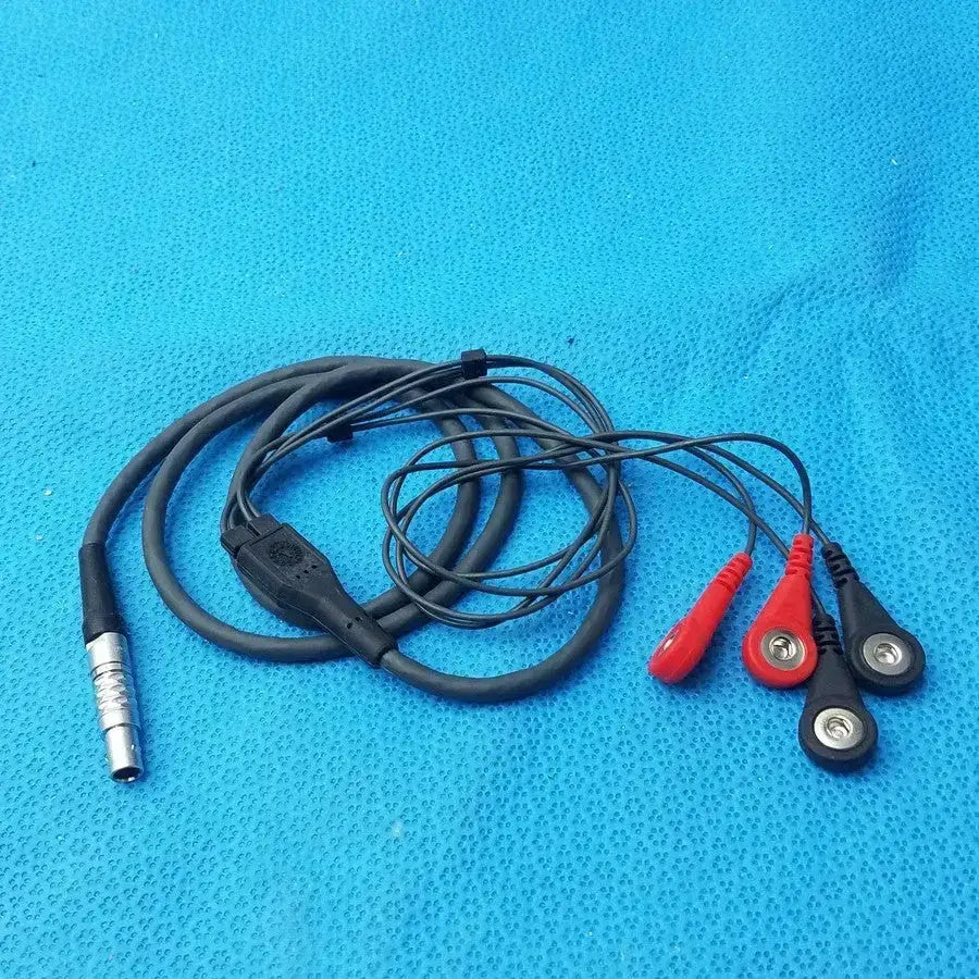Nexus ECG Sensor With 4 Pins/Channels Connectors - Lead Wire Cable