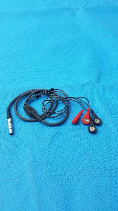 Nexus ECG Sensor With 4 Pins/Channels Connectors - Lead Wire Cable