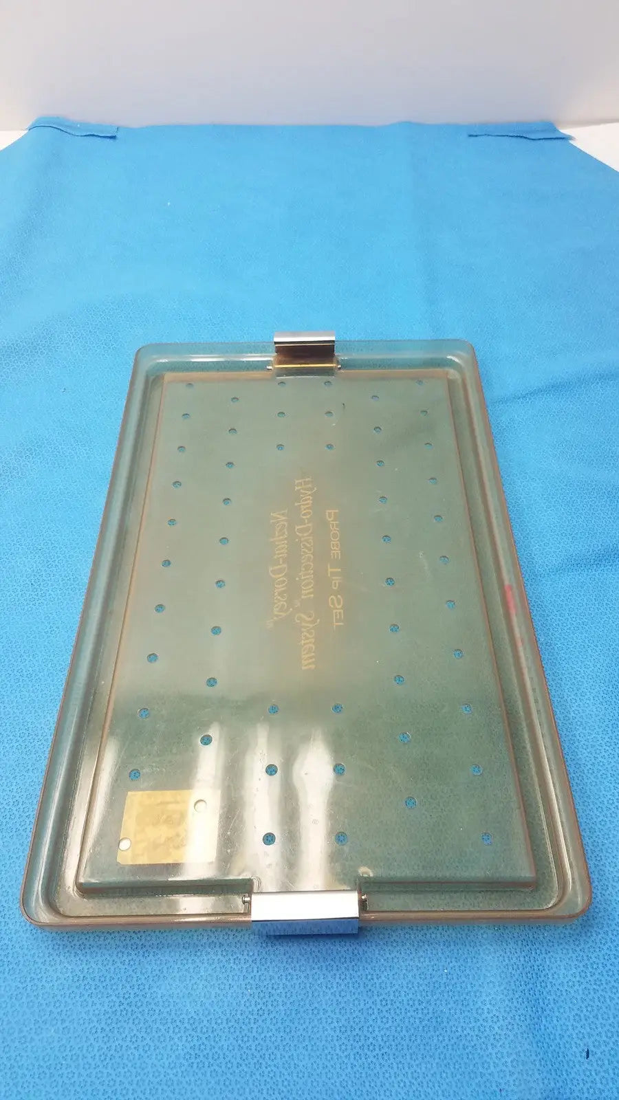 Nezhat-Dorsey Hydro Dissection Tray Lid Only – Used Cleaned Tested - Sterilization